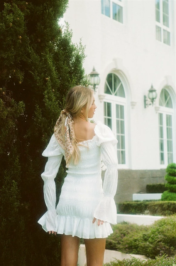 Coconut Shirred Dress 10 Coconut Shirred Dress - Image 8