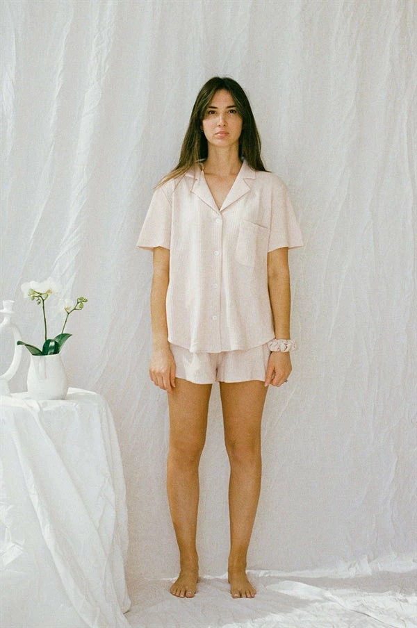 Siesta PJ Top - Musk 7 Siesta PJ Top - Musk - Image 5