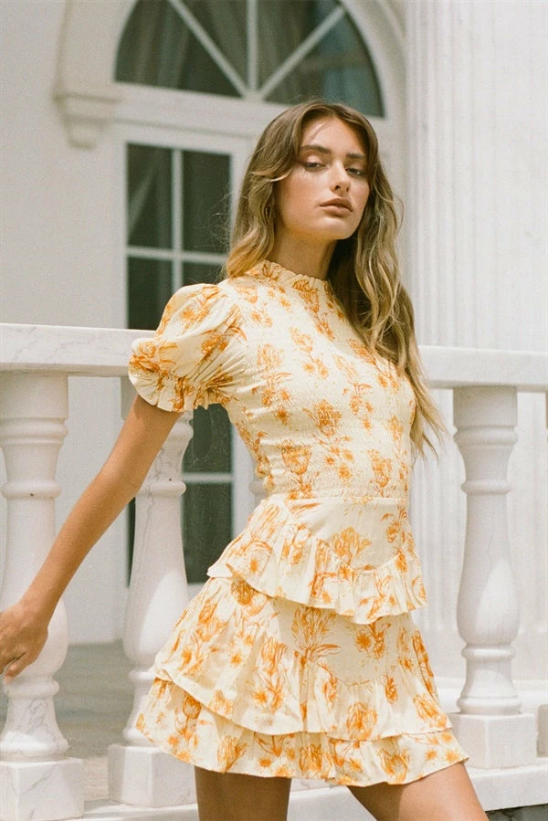 Britta Shirred Dress 3 Britta Shirred Dress