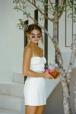 SAMPLE-Pana Dress - White -Sabo Shop 4a7813c2 165f 45f2 9fdc 69df1dad13f1