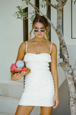 SAMPLE-Pana Dress - White -Sabo Shop 4aa86ffe f488 49d6 afc4 f3e01b5a20dd