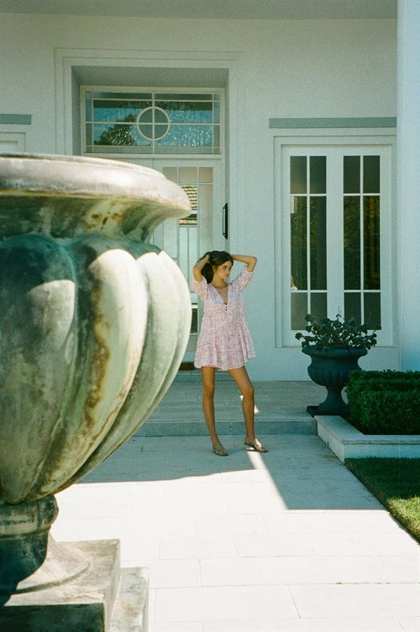 Tarelle Dress - Pink 7 Tarelle Dress - Pink - Image 5