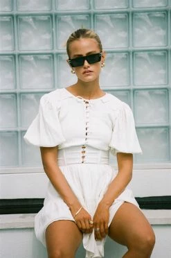 SAMPLE-Santana Dress - White -Sabo Shop 528eeed1 b1cc 408b 8096 c7a29d502308 0dff7606 e4c8 4f56 8491 8f95b135009f