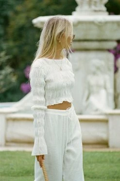 Coconut Scrunch Top -Sabo Shop 535826e7 d61c 4d8e bfa5 bae5fad2d57e