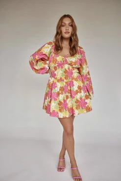 Kloe Puff Dress -Sabo Shop 55496d5d 89f7 437a 81b8 46b97595cf9e