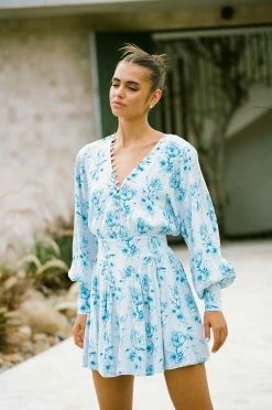 Aioki Corset Dress - Winter Tulip