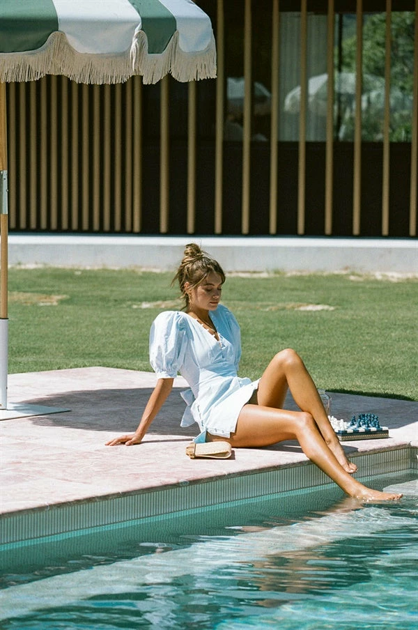 Kori Dress - Blue 7 Kori Dress - Blue - Image 5