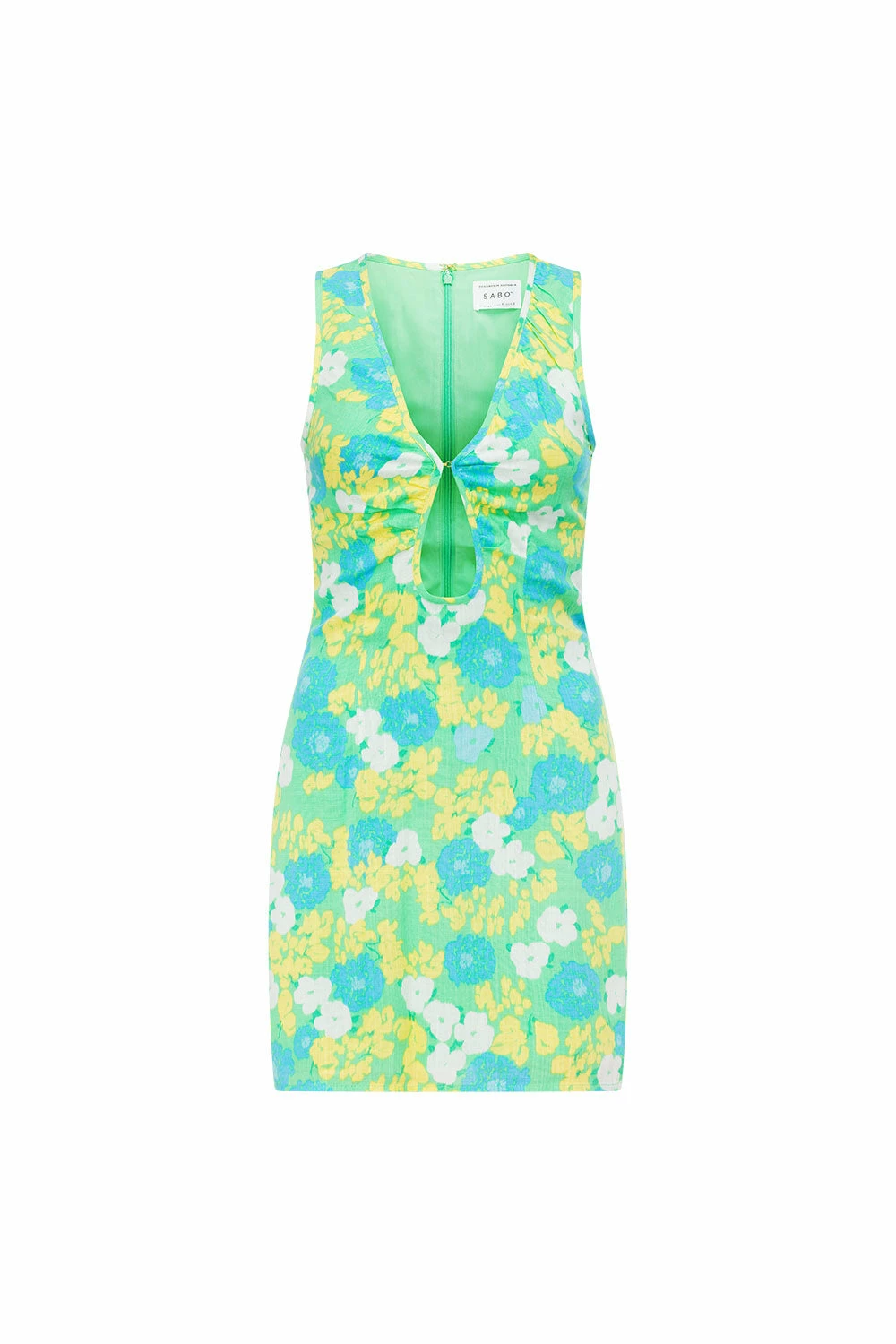 Scarlet Keyhole Dress - Bryony Tropical 8 Scarlet Keyhole Dress - Bryony Tropical - Image 6