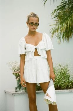 SAMPLE-Allura Top - White -Sabo Shop 5b3ff9cd 3bb7 46c9 af8d 2539d8f971fb