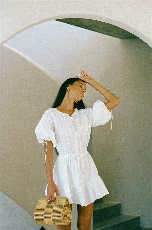 Anouk Dress - White 3 Anouk Dress - White