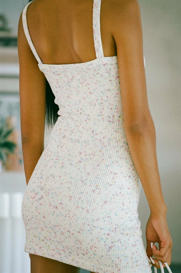 SAMPLE-Jamila Dress - Speck 11 SAMPLE-Jamila Dress - Speck - Image 9