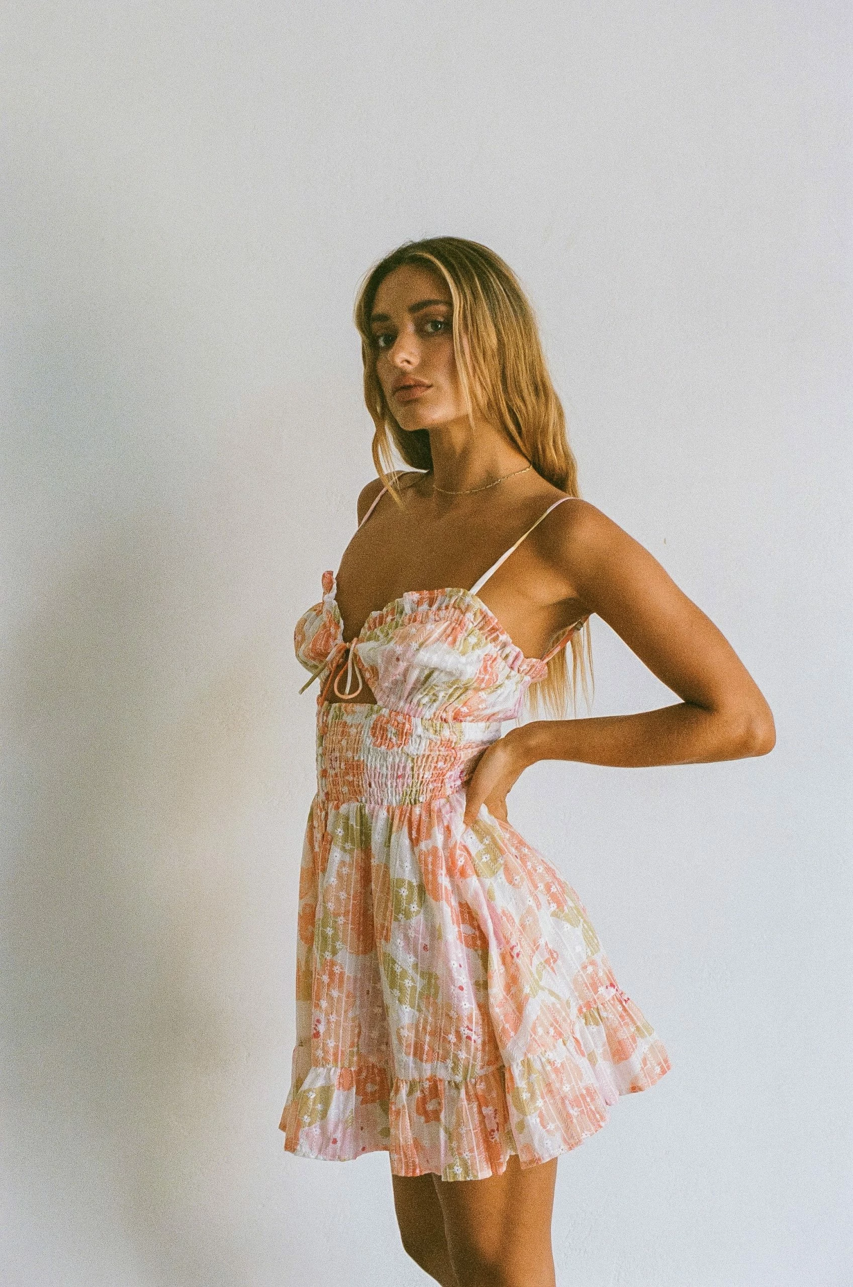 Karolina Shirred Dress 10 Karolina Shirred Dress - Image 8