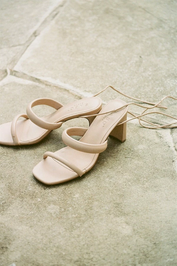 Strappy Asteria Heels - Tan 5 Strappy Asteria Heels - Tan - Image 3