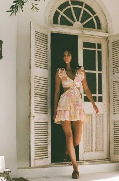 Evaia Frill Dress -Sabo Shop 5fb72942 8e4e 4ced ae0d bcf7eb7731ab