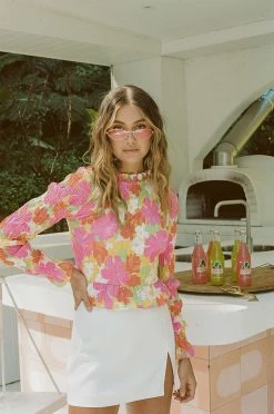 Mica Shirred Top 12 Mica Shirred Top -Sabo Shop 6153f0fa 9a8e 4950 b43b d0f1565bfca1