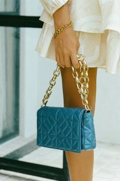 Jolie Chain Bag - Blue