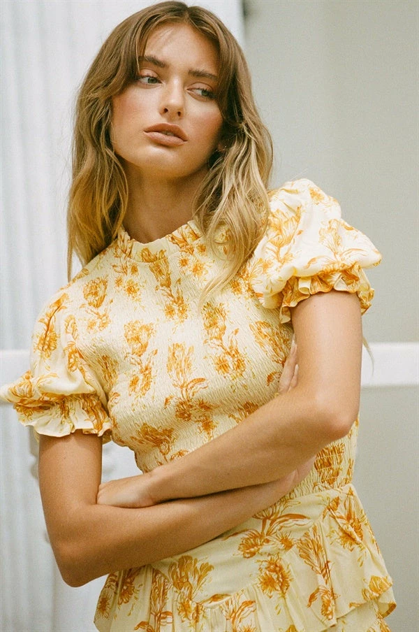 Britta Shirred Dress 6 Britta Shirred Dress - Image 4