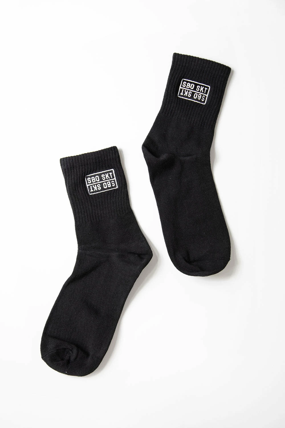 SBO Crew Socks - Black 3 SBO Crew Socks - Black