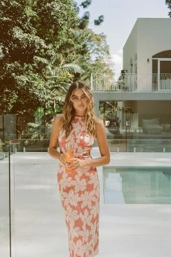 Peaches Backless Dress - Forest Floral -Sabo Shop 7513349d a143 43f8 bd90 c3d210939de2