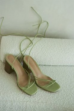 Zita Strappy Sandals - Green -Sabo Shop 7745b1fd 42a8 45f2 9945 dbbd71b71c72