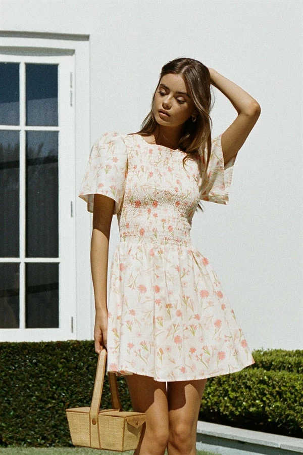 Bobbi Shirred Dress 4 Bobbi Shirred Dress - Image 2