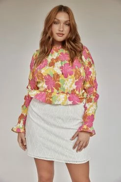 Mica Shirred Top 16 Mica Shirred Top -Sabo Shop 832eb8b3 2a63 47c9 a28e 47633e0c72a4