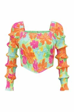 Juliet Shirred Top -Sabo Shop 83520fb2 87be 4276 9fbf aabf387eb56e