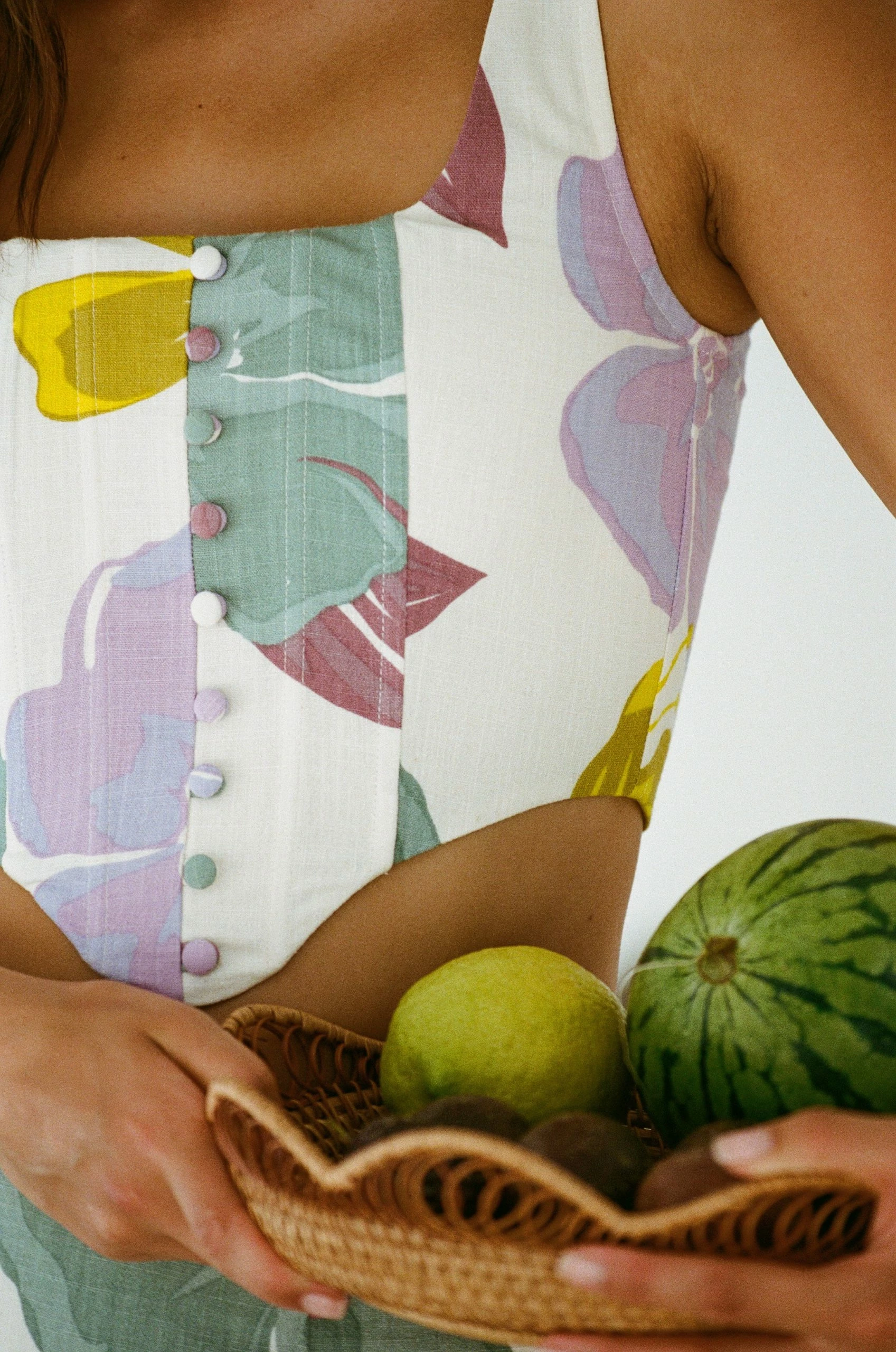 Oralia Top - Royal Floral 7 Oralia Top - Royal Floral - Image 5