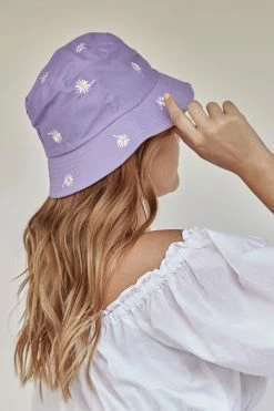 Daisy Hat - Lilac