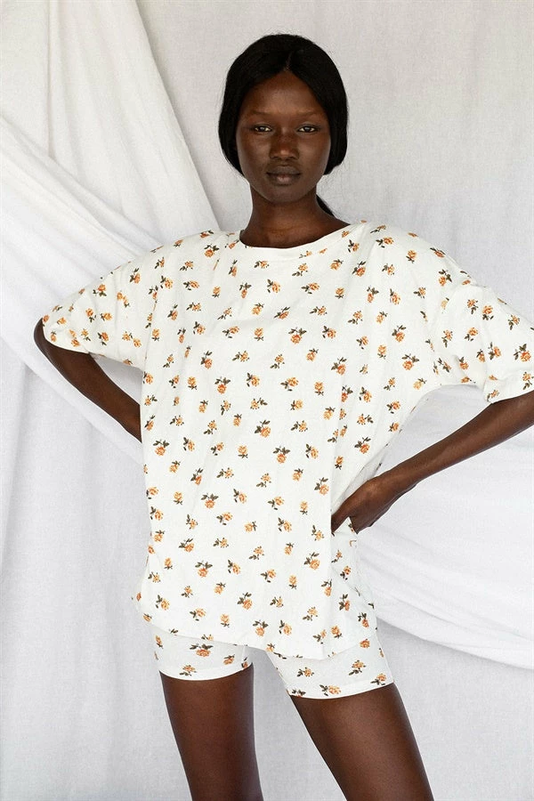 SAMPLE-Archer Tee - Rose 7 SAMPLE-Archer Tee - Rose - Image 5