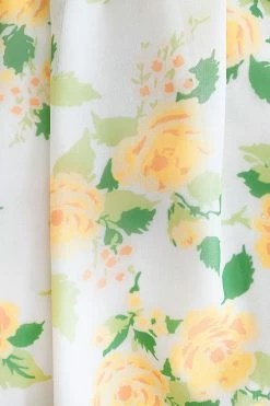 Zaina Dress - Lemon Floral 11 Zaina Dress - Lemon Floral -Sabo Shop 89a3bb21 ef2b 4b1d bb99 d283345fc7bc