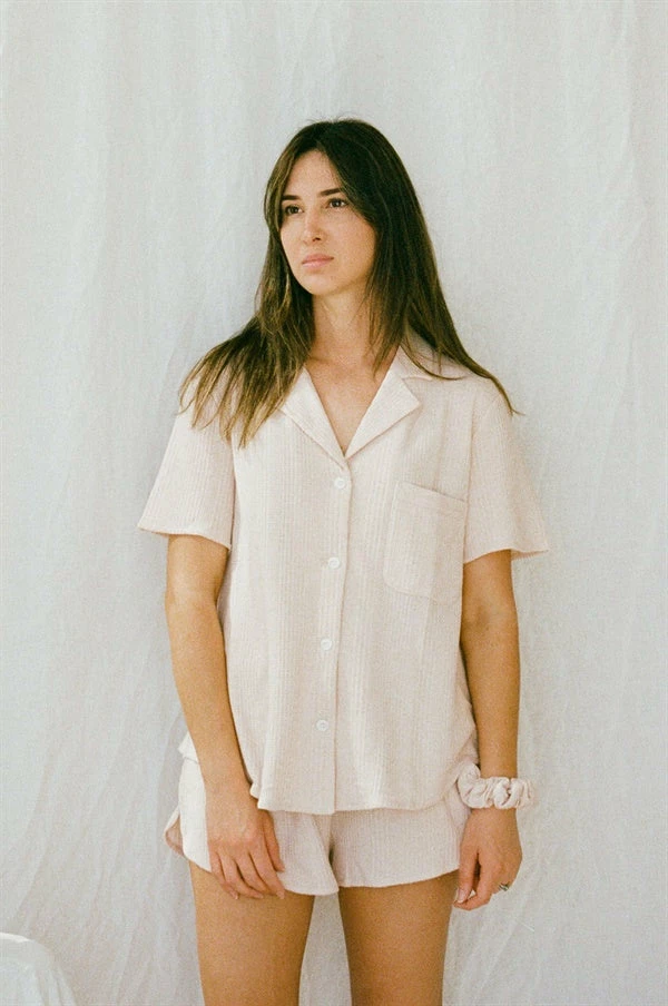 Siesta PJ Top - Musk 4 Siesta PJ Top - Musk - Image 2