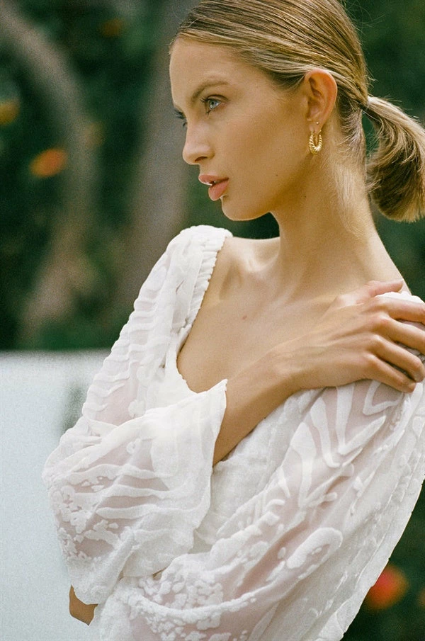 SAMPLE-Favela Drape Dress 9 SAMPLE-Favela Drape Dress - Image 7