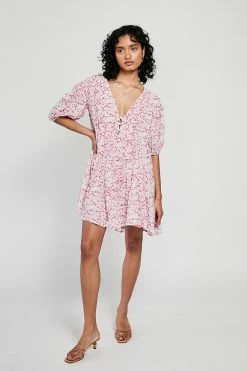 Tarelle Dress - Pink 28 Tarelle Dress - Pink -Sabo Shop 93b33c96 82e7 4b38 b7cc 4ec6010acfb4
