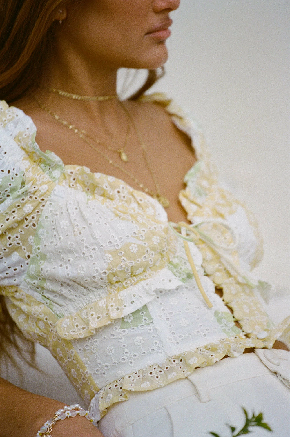 Amarelo Shirred Top 4 Amarelo Shirred Top - Image 2