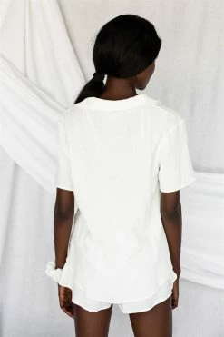 Siesta PJ Shorts - Waffle -Sabo Shop 99117690 9b81 42a2 9bf2 d5ec7faea0a9