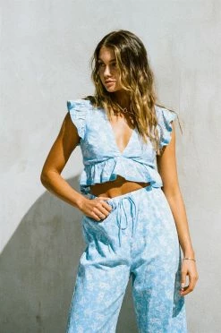 SAMPLE-Renata Resort Pants - Azure -Sabo Shop 99297bb9 ad48 4508 bc17 6d11b708b03b