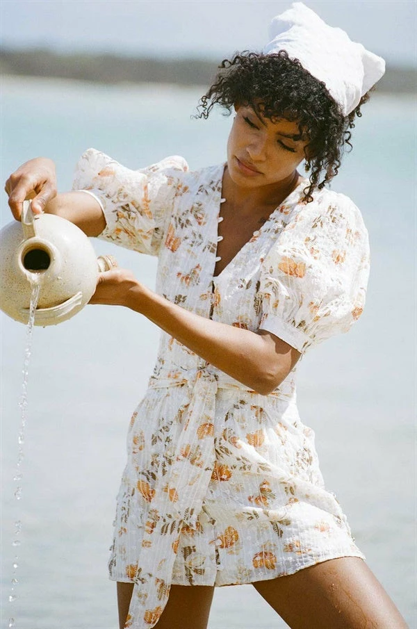 SAMPLE-Kori Dress - Embroidered 3 SAMPLE-Kori Dress - Embroidered