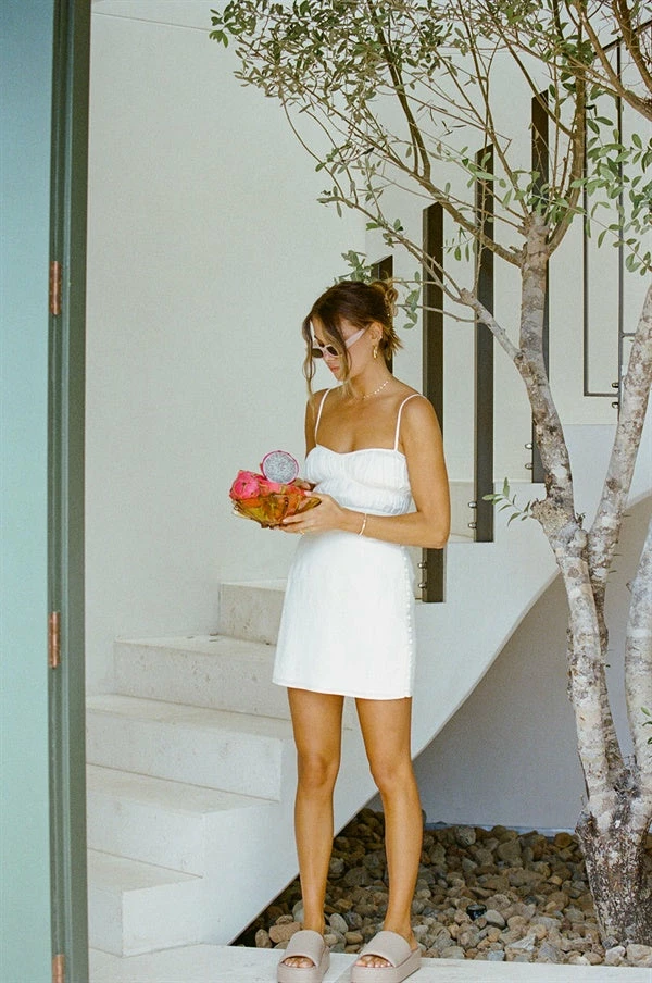 Pana Dress - White 6 Pana Dress - White - Image 4