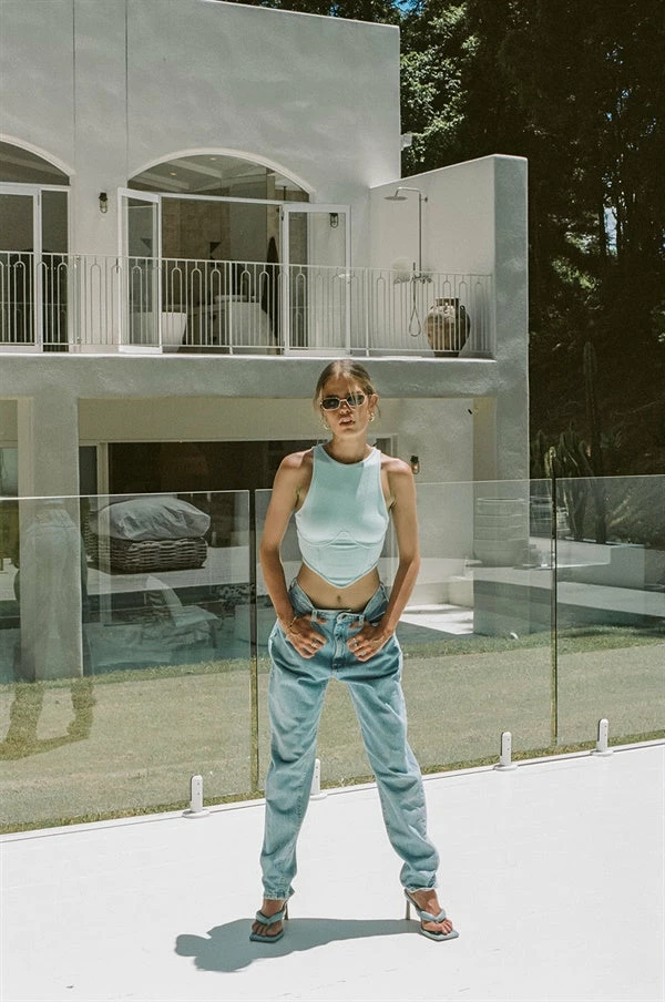 Kassidy Top - Blue 4 Kassidy Top - Blue - Image 2