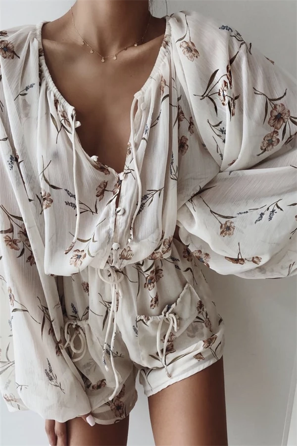 Norah Playsuit - Floral 8 Norah Playsuit - Floral - Image 6