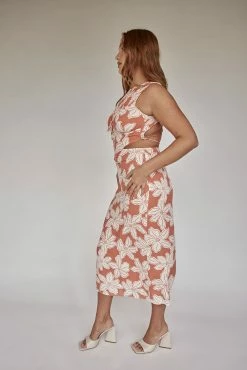 Peaches Backless Dress - Forest Floral -Sabo Shop a1316f8f 5315 4cd3 a3f9 19f288021d71