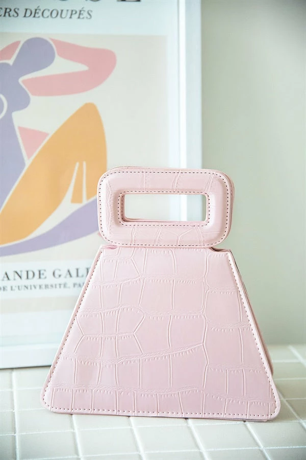 SAMPLE-Rico Handle Bag - Blush 3 SAMPLE-Rico Handle Bag - Blush