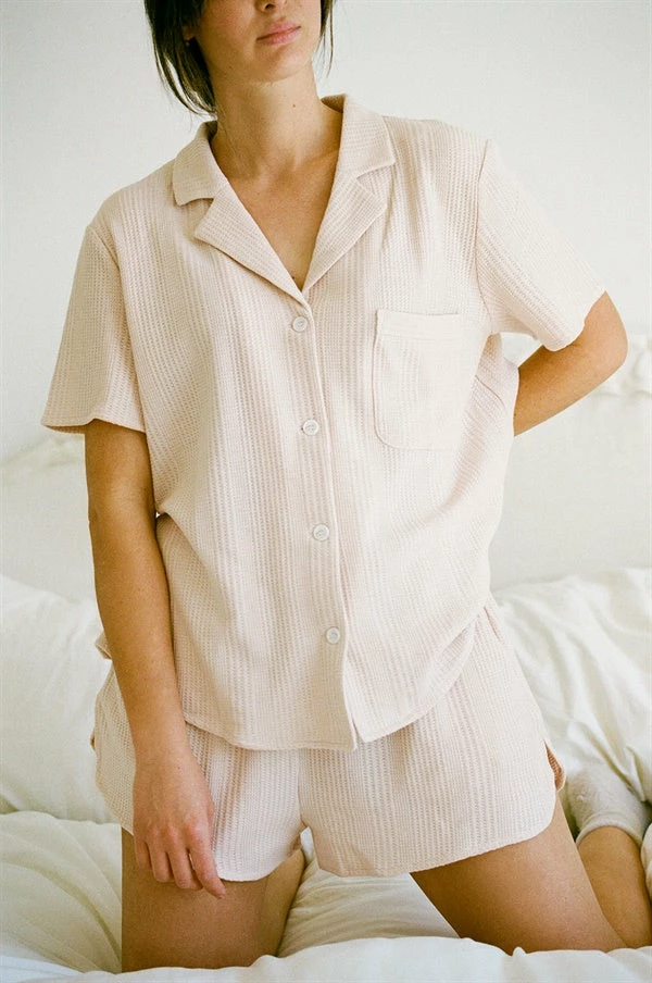 Siesta PJ Top - Musk 6 Siesta PJ Top - Musk - Image 4