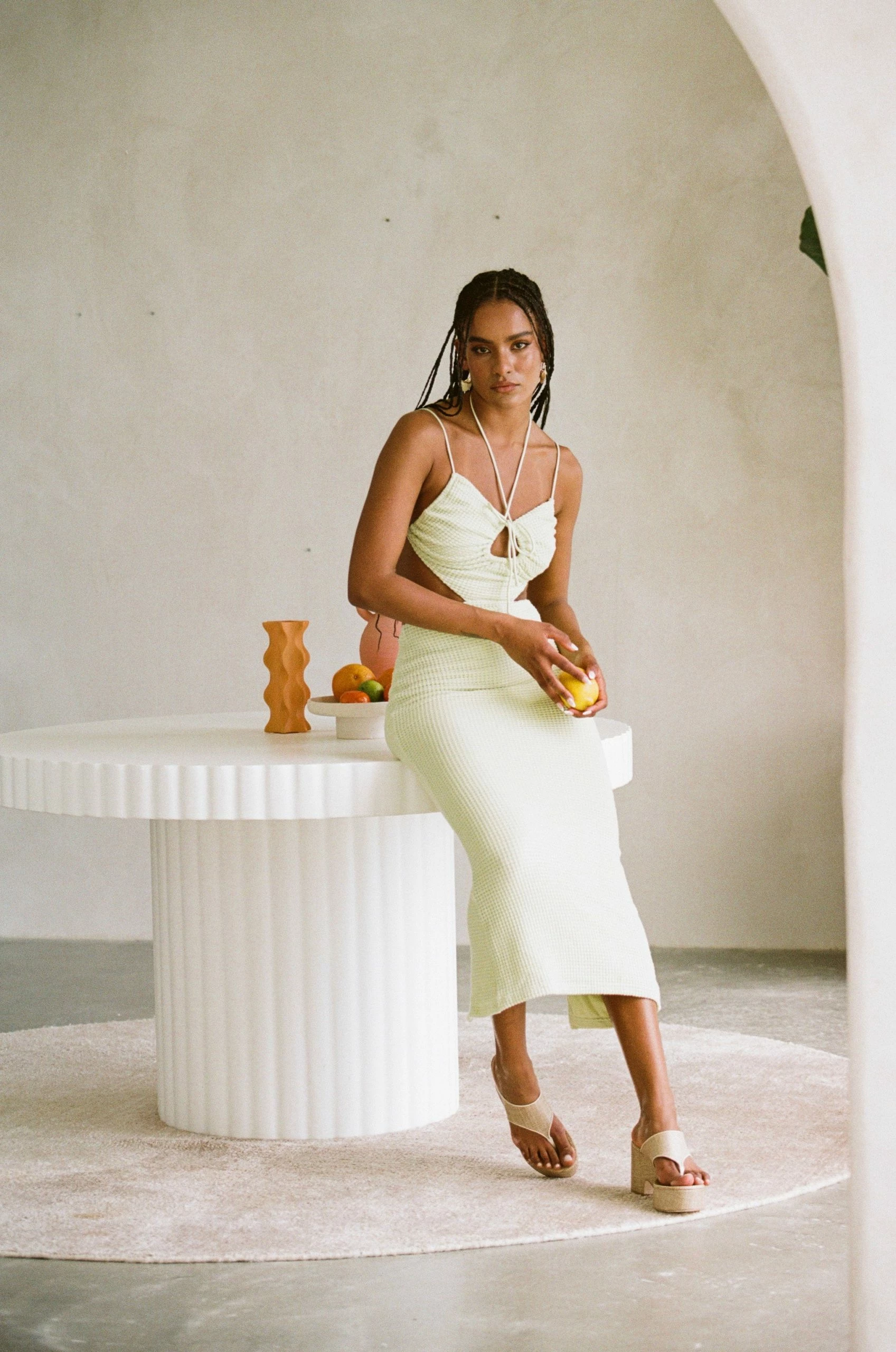 SAMPLE-Fernanda Midi Dress 4 SAMPLE-Fernanda Midi Dress - Image 2