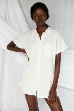 Cosy Shirt Dress - Waffle -Sabo Shop a93a350e ad47 4f21 84d4 4c237b8d5a6c