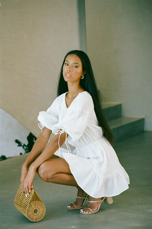 Anouk Dress - White 5 Anouk Dress - White - Image 3