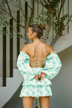 Backless Zoe Top - Tulip Floral -Sabo Shop ab5b39eb 29b8 40e1 9e3e 500f2e102d76