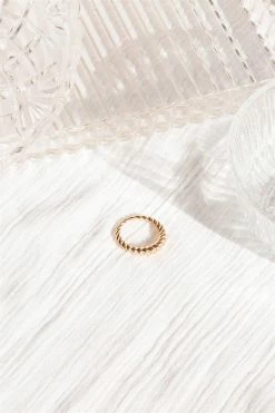 18K Twirl Ring 9 18K Twirl Ring -Sabo Shop accessories 18k twirl ring 4