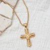 Signature Cross Necklace 2 Signature Cross Necklace -Sabo Shop accessories signature cross necklace 1